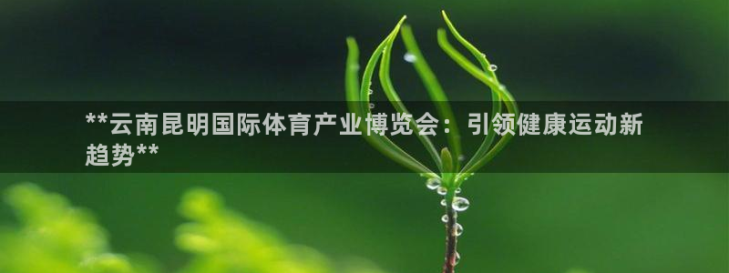 富联商厦：**云南昆明国际体育产业博览会：引领健康运