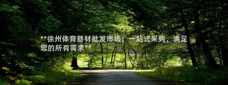 富联申购可以赚多少钱：**徐州体育器材批发市场：一站