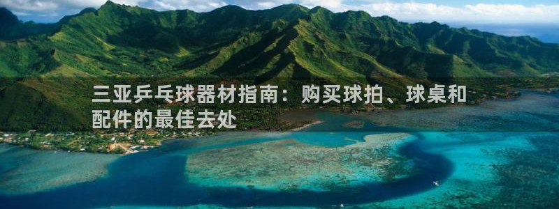 富联官方网站首页入口网址：三亚乒乓球器材指南：购买球