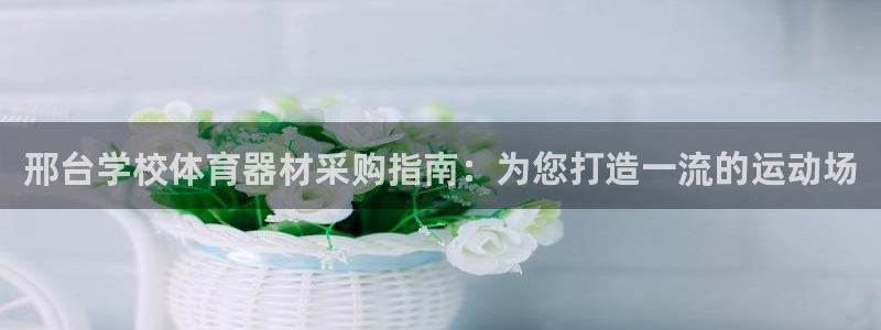 富联娱乐测速地址：邢台学校体育器材采购指南：为您打造