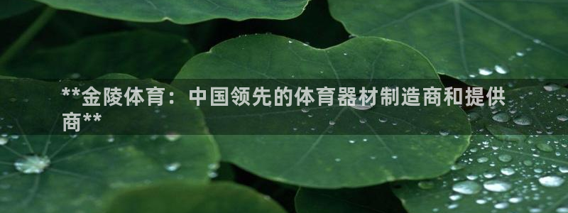 富联平台叩 411O31 富联：**金陵体育：中国领先的体育