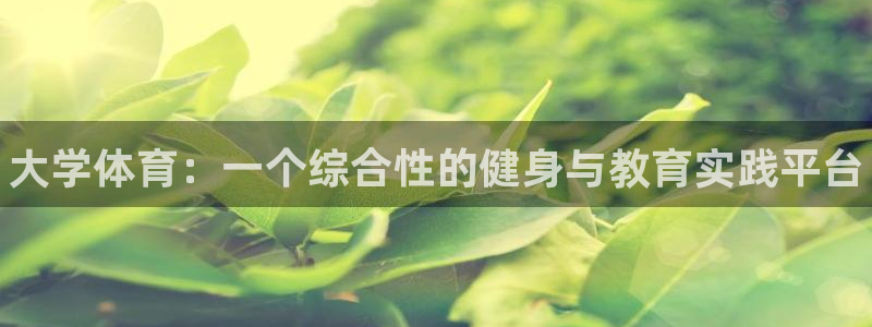 富联什么意思：大学体育：一个综合性的健身与教育实践平台